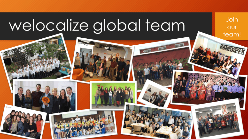 Welocalize Global Team