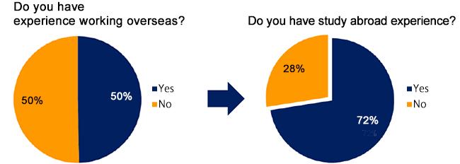 Do you have experience working overseas?