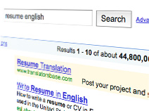 resume
