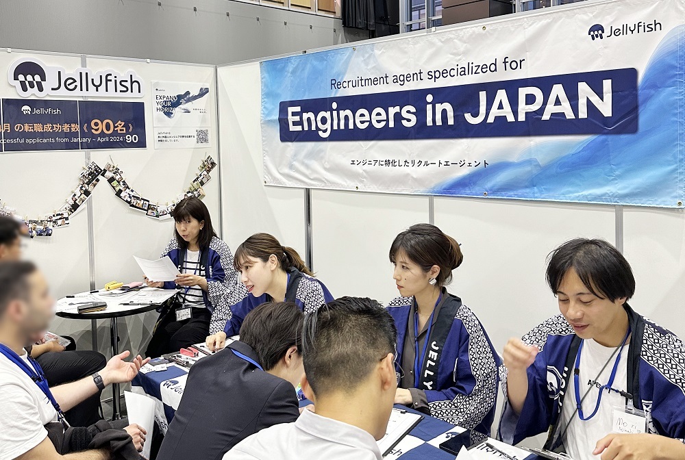 Daijob Career Fair 社員対応の様子