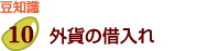 外貨の借入れ